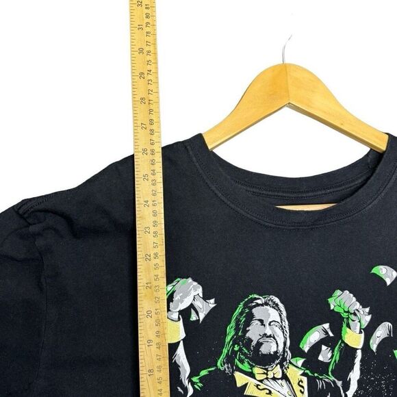 Money Inc. Ted DiBiase T-shirt L Pro Wrestling WWE WWF Black T Shirt - Picture 7 of 8